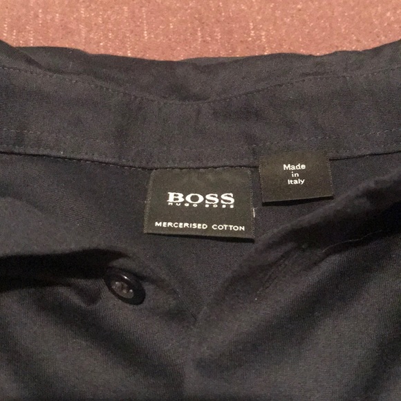 Hugo Boss Shirts Hugo Boss Black Shirt Poshmark